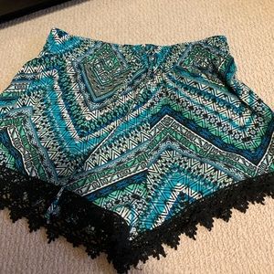 Satin feeling shorts